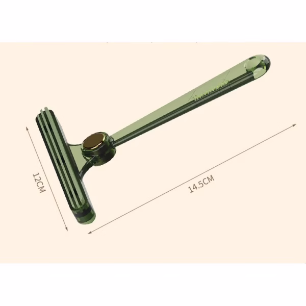 Perie de Indepartare a Scamelor, Flippy, pentru Haine si Par de Animale, cu Doua Fete, Manual, Multifunctional, 12x14.5 cm, Accesoriu pentru Casa, Verde - imagine 4