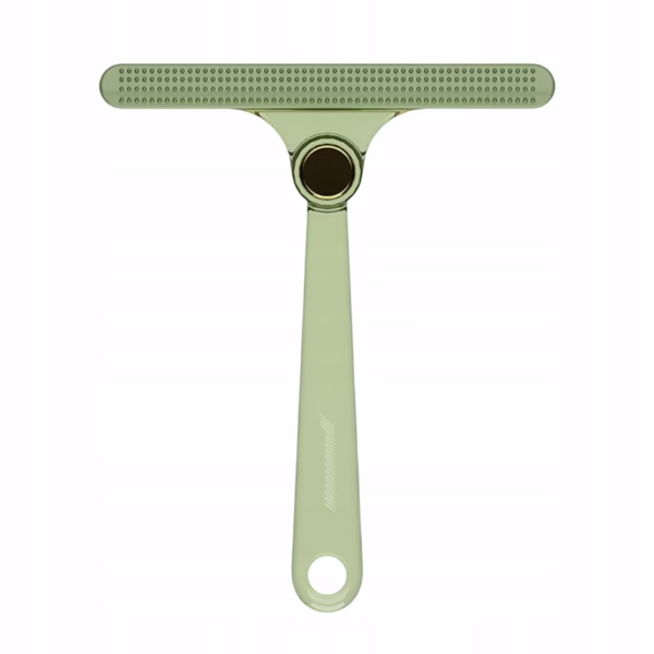 Perie de Indepartare a Scamelor, Flippy, pentru Haine si Par de Animale, cu Doua Fete, Manual, Multifunctional, 12x14.5 cm, Accesoriu pentru Casa, Verde - imagine 10