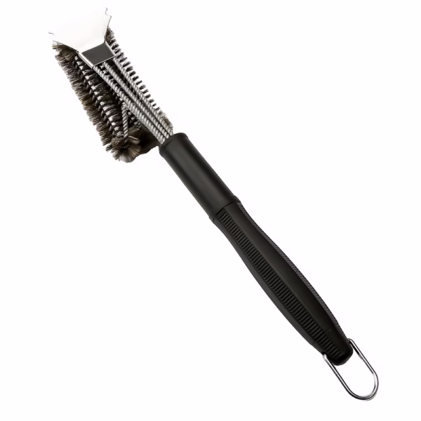 Perie de Sarma pentru Gratar, Flippy, Maner 45 cm, din Otel inoxidabil, 45X7X10,  Negru - imagine 1