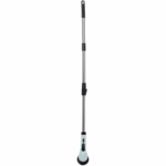 Perie Electrica de Curatare, Flippy, pentru Gresie, Baie, Bucatarie, 25x20x9.5 cm, cu 6 Capete, Maner Extensibil Detasabil 84-127cm, Incarcare USB-Type C, Rotire 360 de Grade, 3000 mAh, Culoare: Verde - imagine 4
