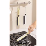 Perie Multifunctionala si Stergator, Flippy, Pentru Spatii Greu Accesibile, 24.7 x 4.5 cm, Alb Laptos - imagine 4