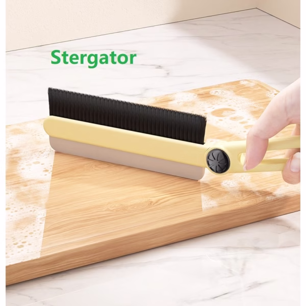Perie Multifunctionala si Stergator, Flippy, Pentru Spatii Greu Accesibile, 24.7 x 4.5 cm, Alb Laptos - imagine 8