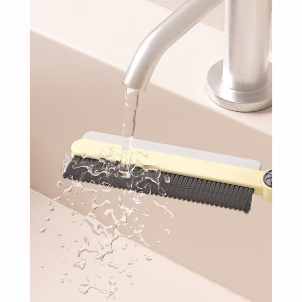 Perie Multifunctionala si Stergator, Flippy, Pentru Spatii Greu Accesibile, 24.7 x 4.5 cm, Alb Laptos - imagine 10