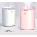 Umidificator cu duza dubla, Flippy, de capacitate mare 3L, roz - imagine 6