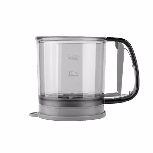 plastic-handheld-flour-sieve-household-cup-flour-sieve-specifications-double-layer-flour-sieve-main-669b200c48595 Sita Cernator Manual de Faina Portabila, Flippy, din Plastic, cu Maner, Strat Dublu, 15 x 12 x 11 cm, Transparent Gri Inchis - imagine 1