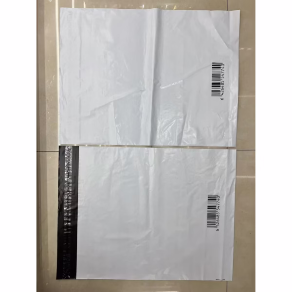Plic curierat 350 mm x 400 mm +50 mm Fara logo, 16,2 grame - imagine 2