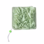 Prosop de Baie, Flippy, 2in1, cu Burete din Plasa, 17 x 17 cm, Verde
