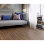 Set 36 Placi Autoadezive pentru Pardoseala, Flippy, din PVC, Impermeabil, Ignifug, Usor de Curatat, Dimensiune Placa 91.44 x 15.24 cm, Grosime 1.5 mm, Acoperire 5 m2, Model 5, Maro - imagine 3
