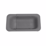 Cos pentru Scurgere Chiuveta de Bucatarie, Flippy, Plastic, Telescopic, 36x20x5 cm, Gri