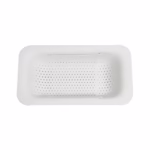 Cos de Scurgere pentru Chiuveta de Bucatarie, Flippy, Plastic, Telescopic, 36x20x5 cm, Alb