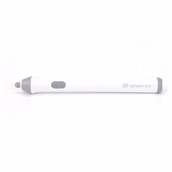Radiera Electrica, Flippy, pentru Schite si Arta, Grosime Varf 3 mm/5 mm, Baterii 2 x AA (neincluse), din ABS, Alb - imagine 4