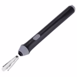 Radiera Electrica, Flippy, pentru Schite si Arta, Grosime Varf 3 mm/5 mm, Baterii 2 x AA (neincluse), din ABS, Negru - imagine 4