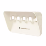 Raft de Depozitare cu Carlig, Flippy, Pentru Chei, Bijuterii, 20.3 x 4.6 x 10.3 cm, Alb - imagine 4