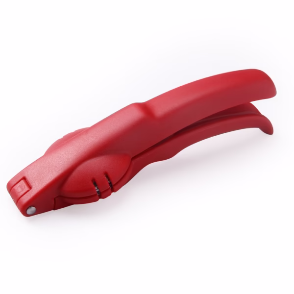 Dispozitiv de spart nuci si castane Flippy, ABS si otel, 17.5 x 5.5 x 5 cm, usor de utilizat, rosu - imagine 1