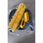 Reductor si Scaunel Inaltator WC, Flippy, pentru Copii 1 - 7 Ani, 2 Trepte Reglabile, Pliabil, Colac Moale, cu Spatar si Manere, Inaltime 54/58 cm x 39.5 x 35 cm, din Plastic+PVC, Albastru/Portocaliu - imagine 8