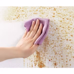 Rola Autoadeziva pentru Perete, Flippy, din Panza, 10 m, Rezistenta la Umezeala, 2.5 mm Grosime, Model Texturat, Maro - imagine 5