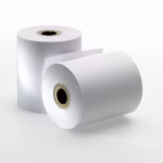 Role de hartie TERMICA, Flippy, Set 5 bucati, Role de hartie pentru Casa de Marcat, POS, latime 80 mm, Lungime 48 metri, Diametru interior 25 mm, Diametru exterior 76 mm - imagine 2