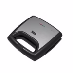 Sandwich Maker Flippy, 24 x 23.5 cm, cu forme de triunghi si patrat, Cablu 80 cm, Material Interior Antiaderent, Inoxidabil, Maner Izolat Termic, 750W, 220 V, gri - imagine 9
