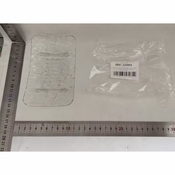 Savoniera din Plastic Flippy, 15 x 9 cm, cu Scurgere Apa, Design Modern, Transparent - imagine 8