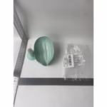 Savoniera Flippy, cu scurgere, pentru sapun, cu ventuza, material ABS, 13 x 8.5 x 10.5 cm, albastru - imagine 8
