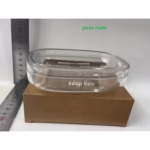 Savoniera, Flippy, Pentru Blat, PET, Scurgere Optima, Argintiu Transparent - imagine 2