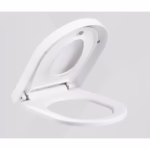 Capac de Toaleta cu Reductie 2 in 1, Flippy, pentru Copii si Adulti, Coborare Lenta si Silentioasa, Instalare Usoara, din PP5 , in Forma de U Patrat, Alb - imagine 5