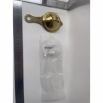 Separator de oua, separa albusul de galbenus, inox, usor de folosit, 14x7.5 cm, auriu - imagine 5