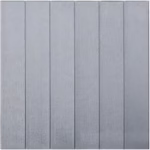 Set 10 Placi Tapet 3D, Flippy, 70 x 70 cm, Grosime 3 mm, din Rasina, Tip Placi de Lemn, Suprafata Acoperita 4.9 mp, Gri - imagine 6