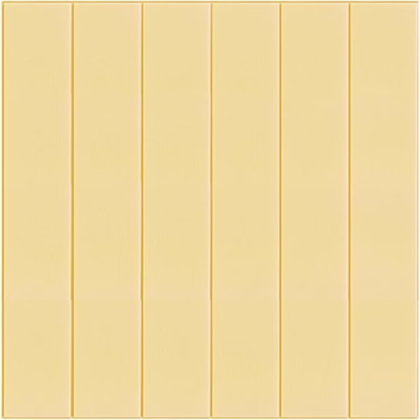 Set 10 Placi Tapet 3D, Flippy, 70 x 70 cm, Grosime 3 mm, din Rasina, Tip Placi de Lemn, Suprafata Acoperita 4.9 mp, Crem Deschis - imagine 2