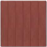 Set 10 Placi Tapet 3D, Flippy, 70 x 70 cm, Grosime 3 mm, din Rasina, Tip Placi de Lemn, Suprafata Acoperita 4.9 mp, Caramiziu - imagine 3