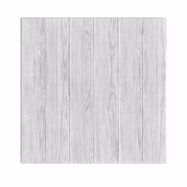 Set 10 Placi Tapet 3D, Flippy, 70 x 70 cm, Grosime 3 mm, din Rasina, Tip Placi de Lemn, Suprafata Acoperita 4.9 mp, Gri Deschis - imagine 1