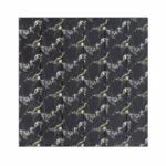 Set 10 Placi Tapet 3D, Flippy, 70 x 70 cm, Grosime 3 mm, din Rasina, Tip Placi de Lemn, Suprafata Acoperita 4.9 mp, Negru