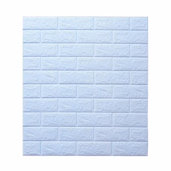 set-10-stickere-pentru-perete-flippy-9-70cm-77cm-3-5mm-main-680fcd8107fe9 Set 10 Placi de Tapet, Flippy, Autoadezive, 70 x 77 cm, 3.5 mm Grosime, Suprafata Acoperita 5.3 mp, din PVC, Model Caramida, Albastru Deschis - imagine 1