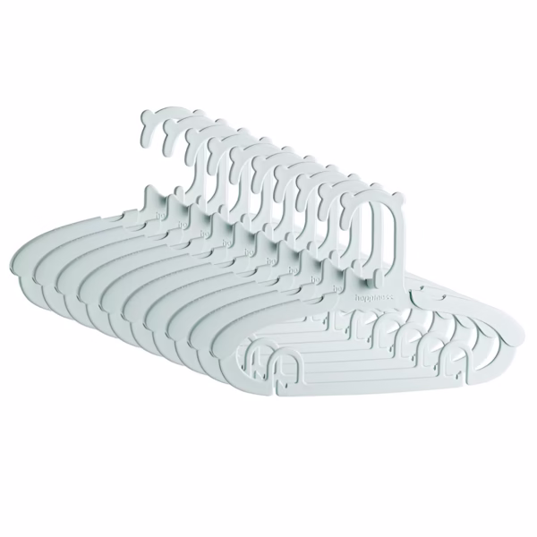 set-10-umerase-potrivite-pentru-uscarea-si-depozitarea-hainelor-de-bebelusi-verde-main-6687fa2d00f76 Set 10 Umerase pentru Copii, Flippy, Potrivite pentru Uscarea si Depozitarea Hainelor de Bebelusi, 28x16.7 cm, Verde - imagine 1