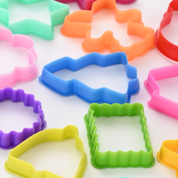 Set 12 forme pentru prajituri Flippy, material polipropilena, diverse forme, pentru orice ocazie,  adancime 1.6 cm, 23.3 x 33.5 x 1.8 cm, multicolor - imagine 16