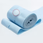Set 2 Centuri de Monitorizare a Ritmului Cardiac Fetal, Flippy, Material Moale si Elastic, 6 x 130 cm, Albastru - imagine 4