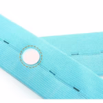 Set 2 Centuri de Monitorizare a Ritmului Cardiac Fetal, Flippy, Material Moale si Elastic, 6 x 130 cm, Albastru - imagine 5