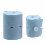 Set 2 Centuri de Monitorizare a Ritmului Cardiac Fetal, Flippy, Material Moale si Elastic, 6 x 130 cm, Albastru