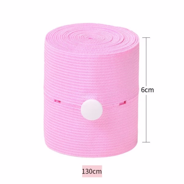 Set 2 Centuri de Monitorizare a Ritmului Cardiac Fetal, Flippy, Material Moale si Elastic, 6 x 130 cm, Roz - imagine 4