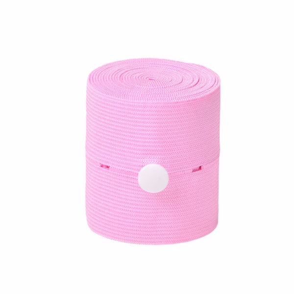 Set 2 Centuri de Monitorizare a Ritmului Cardiac Fetal, Flippy, Material Moale si Elastic, 6 x 130 cm, Roz - imagine 8