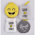 Set 4 bureti de vase Flippy cu tematica Funny Model 1 - imagine 3