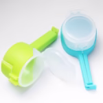 Set 4 cleme cu capac Flippy, pentru sigilare pungi alimente, material ABS, multicolor - imagine 8