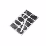 Set Cutii de Depozitare a Alimentelor, Flippy, 7 Recipiente, 10 Etichete Reutilizabile, 4 Linguri, pentru Bucatarie, Spatula, Etansare, Fara BPA, Transparente, Capac Negru - imagine 3