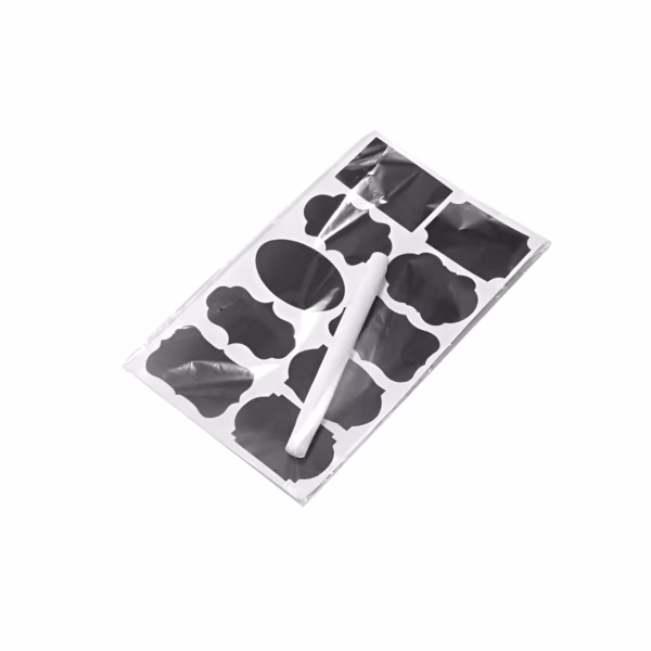 Set Cutii de Depozitare a Alimentelor, Flippy, 7 Recipiente, 10 Etichete Reutilizabile, 4 Linguri, pentru Bucatarie, Spatula, Etansare, Fara BPA, Transparente, Capac Negru - imagine 3