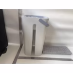 Set de curatenie Flippy, mop si galeata, galeata 5.7 l, 4 rezerve microfibra incluse, design modern, pentru interior, material plastic, peri sintetici, plat, cu storcere, alb - imagine 14