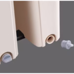 Set de curatenie Flippy, mop si galeata, galeata 6 l, 2 rezerve microfibra incluse, design modern, pentru interior, material plastic, peri sintetici, plat, cu storcere, bej - imagine 4
