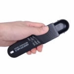 Set doua linguri masurare ajustabile Flippy, material ABS, 16x3.5x1.6 cm, negru - imagine 3