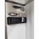 Feliator si Lopatica pentru Pizza, Flippy, set din 2 ustensile, Otel Inoxidabil, Maner Antiderapant, 26.5 x 8 x 3 cm, Negru - imagine 6