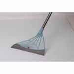 Set matura, faras cu coada si matura silicon, Flippy, Pentru uz casnic, Plastic/Otel, Albastru deschis, 90 x 72 x 100 cm - imagine 3