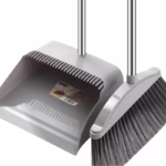 Set matura, faras cu coada si matura silicon, Flippy, Pentru uz casnic, Plastic/Otel, Gri, 90 x 72 x 100 cm - imagine 3